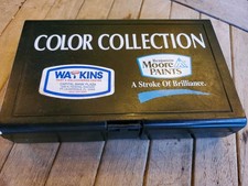 Vintage Benjamin Moore Paint Sample Fans With...
