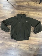 Drake MST Solid Windproof Layering Jacket Brown Fleece Mens Medium