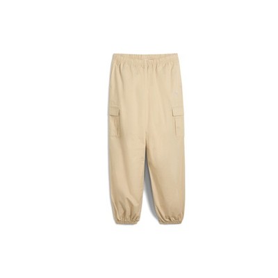 PUMA Butterfly Vibe Cargo Pants Youth Girls Beige Casual Athletic Bottoms 629869