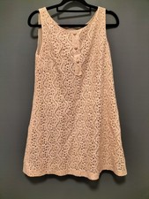 Pale Pink Lace Vintage Dress