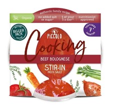 Piccolo Organic Bolognese Stir-In Sauce - 120g