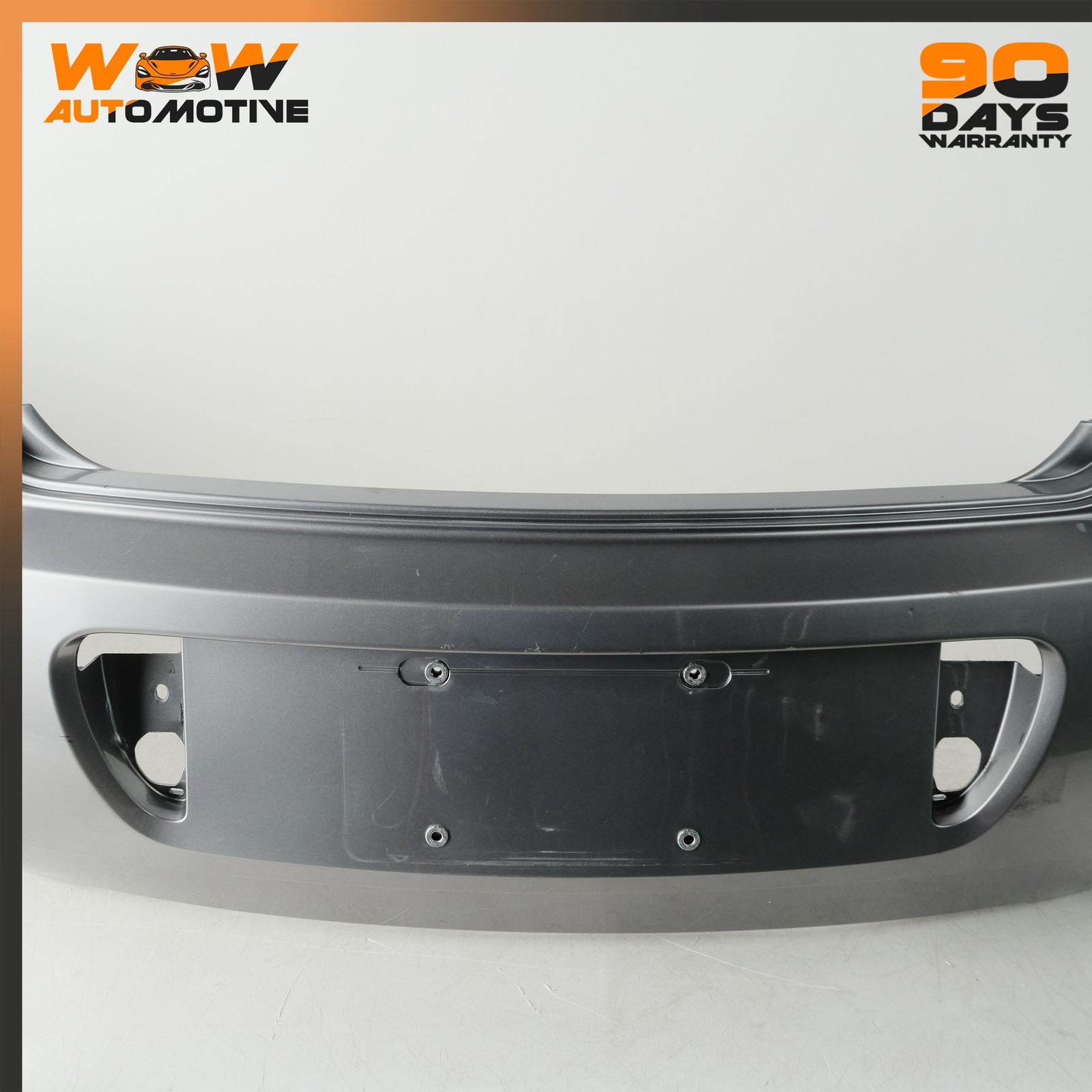04-11 BENTLEY CONTINENTAL GTC REAR BUMPER COVER SILVER TEMPEST METALLIC 7P OEM