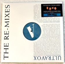 ULTRAVOX RECORD THE REMIXES RE-MIXES STORE DAY VINYL PROMO WHITE WAX  LIMITED LP