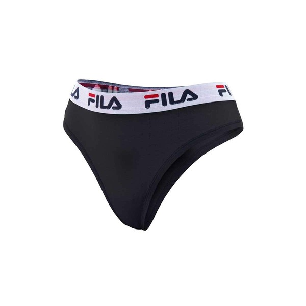 Fila Damen Thong FU6061 Schwarz L UnterwäSche String 200 Black-image