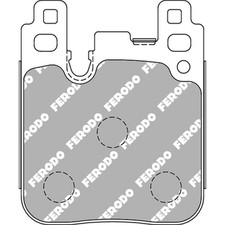 1x Ferodo Racing Bremsbelagsatz, Scheibenbremse Hinten f�r BMW 1 3 Touring 3 4