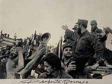 Perfecto Romero (1939). - Commander Fidel Castro the first day of victory..