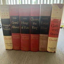 Winston Churchill The Second World War Complete Set of HC Books 