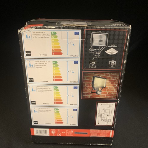 Elro Security Light 400w Outdoors Black - Picture 5 of 13