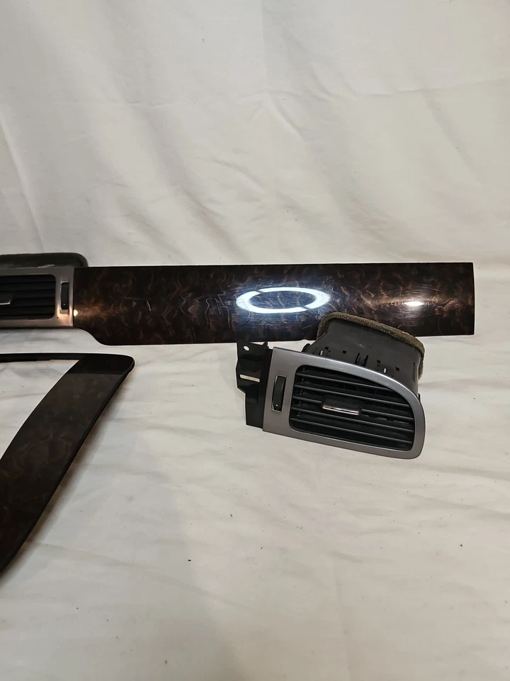 07-14 Yukon Tahoe Suburban Sierra Avalanche Tablero Borde Bisel Ventilaciones Grano de Madera Fabricante de Equipo Original Foto 4 de 4