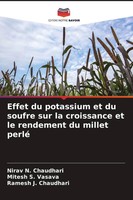 Effet Du Potassium Et Du Soufre Sur La Croissance Et Le Rendement Du Millet...