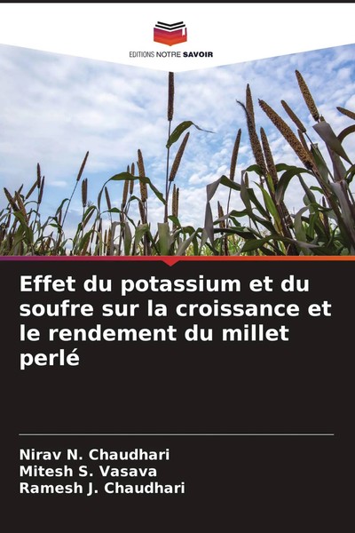 Effet Du Potassium Et Du Soufre Sur La Croissance Et Le Rendement Du Millet...-image