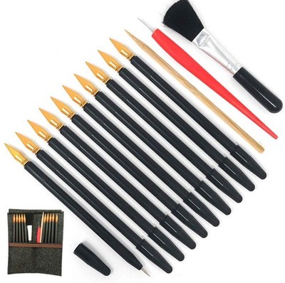 Scratch Tools, Color Pen Dual Tip Coloring Stylus Paper 14Pcs