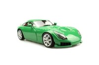 Topmarques TOPLS008A 1/18 TVR Sagaris 2005 GrüNes Resin Modellauto In OVP
