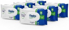 Giggles Antibacterial Cleaning Wipes Fresh Multipurpose Kills 99.99% Germs