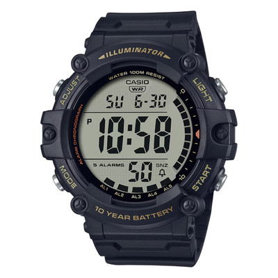 CASIO AE-1500WHX-1AVCF AE-1500WHX-1A CASIO Collection Negro Correa extra larga