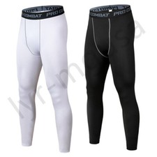 Men's Gym Tights Base Layer Fitness Trousers Boy Basketball Sports Running Pants