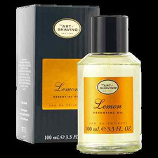 THE ART of SHAVING Brand New Lemon Essential Oil Mens EDT Fragrance 100 mL