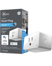 GE CYNC Indoor Smart Plug Bluetooth and Wi-Fi #3198, 3199  Alexa/Google  Asst.