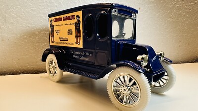 1920 International Truck Bank Scale Models Die Cast Marland Motor Oils Conoco