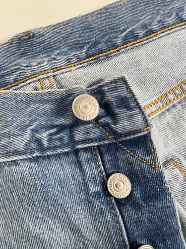 LEVIS 501 ‘54 ORIGINAL FIT JEANS 1954 BRIGHT LIGHT WASH 36X32 NWT - 第 8/23 張圖片