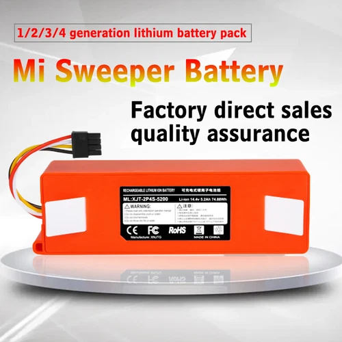Battery for XIAOMI 1S 1ST Roborock SDJQR01RR BRR-2P4S-5200D Sweeping Robot AU - Picture 1 of 7