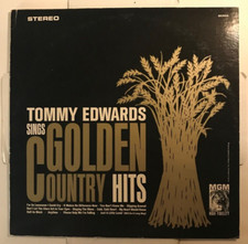 Tommy Edwards Dings Golden Country Hits 12" Vinyl MGM