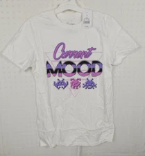 The Change Initiative Current Mood Arcade Game 8Bit T Shirt - S Space Invaders