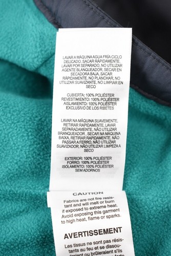 Columbia Weste Damen Medium Blau Mittellang Außen Gefüttert Reißverschluss - Bild 5 von 8