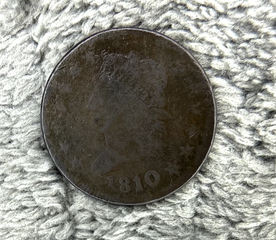 1810 Classic Head Cent – Scarce Early Copper - Image 2 of 4