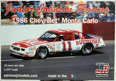 1986 Chevrolet Monte Carlo Darrell Waltrip # 11 Budweiser 1:25 Salvinos 22623