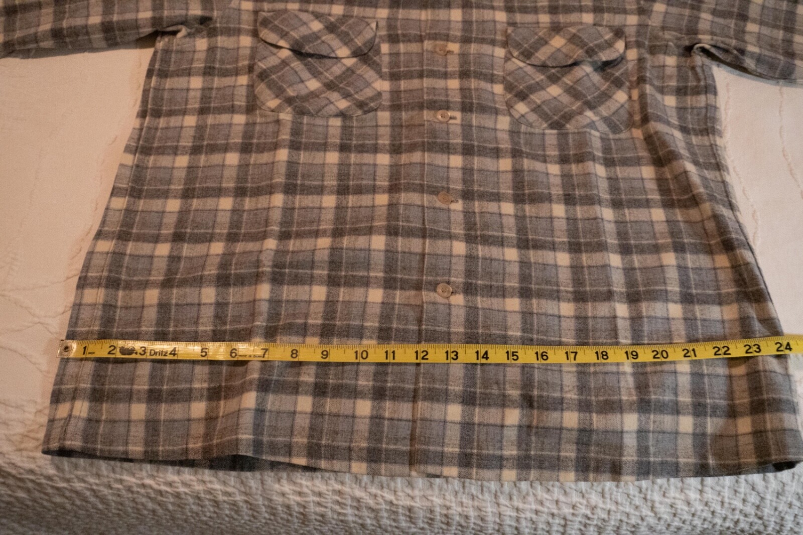Vintage wool Pendleton; various checked shades of… - image 1