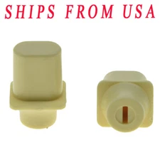 2pcs Ivory KAISH Top Hat Switch Tip Pickup Switch Knob fits USA Tele Telecaster
