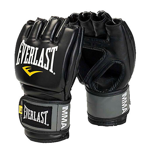 Everlast Pro Style MMA Open Finger Gloves L/XL 4oz Black eBay