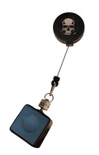 Retractable Skull Belt Clip Pocket Chalker - Chalk Included