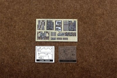 Dream Model 72026 1/72 F-4E Phantom II Cockpit Color Etching Parts for Hasegawa