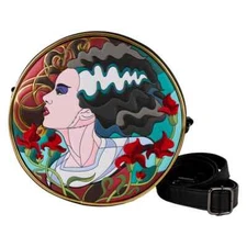 New Universal Monsters The Bride Of Frankenstein Stained Glass Crossbody Bag