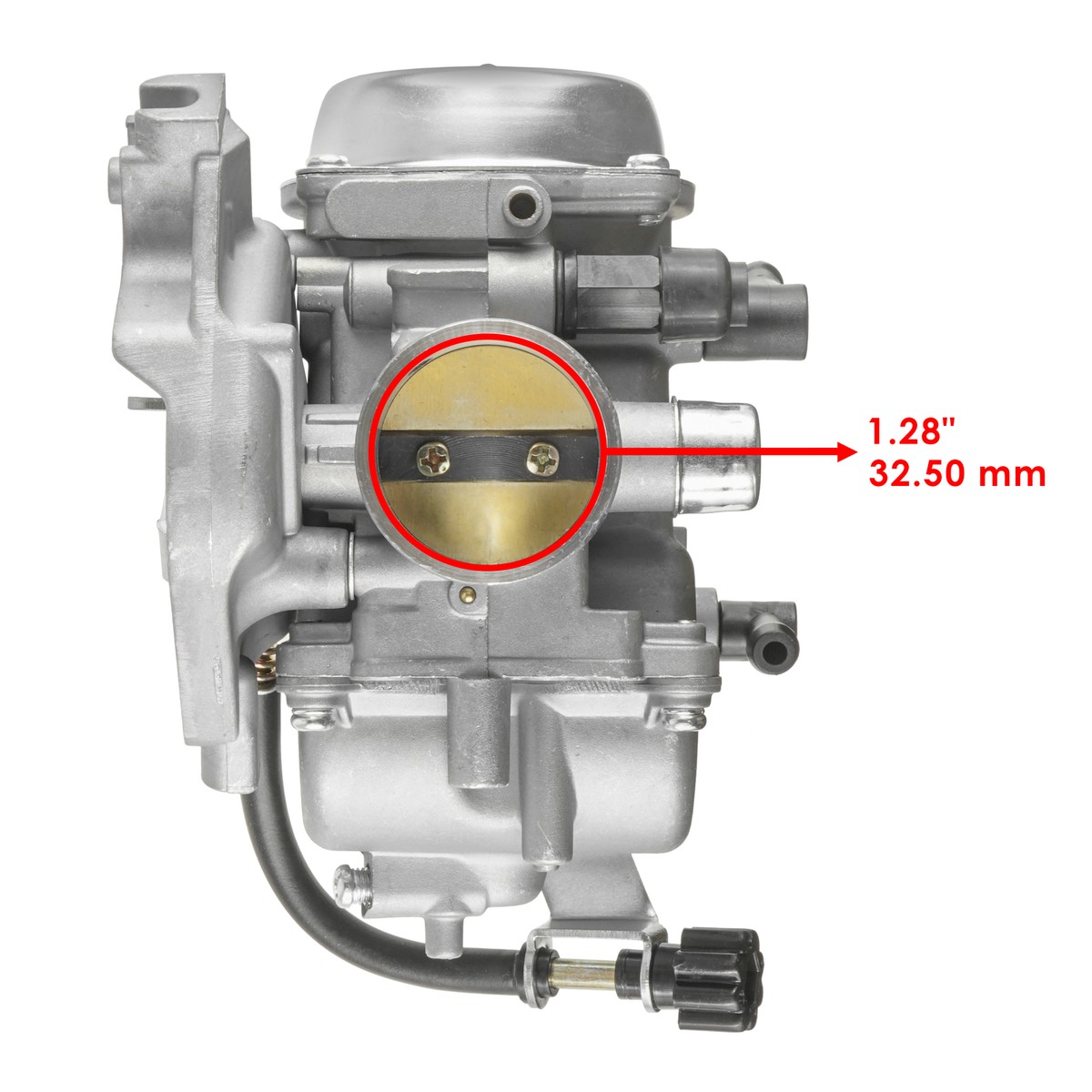 Caltric Carburetor For Kawasaki Lakota 300 Sport KEF300B Kef 300B
