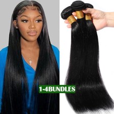 Sew In Bundles Hair Weave Indian Virgin Human Hair Extensions Weft 26 28 30 inch