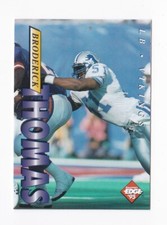 Broderick Thomas 1995 Collector's Edge Lions/Vikings #128 NU Husker Football