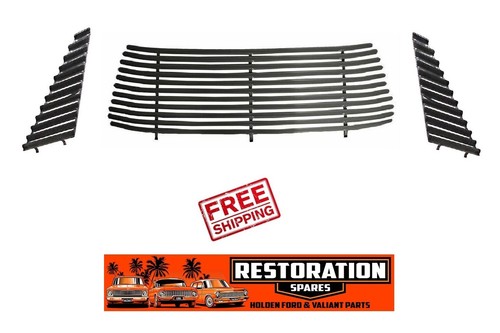 HOLDEN COMMODORE VK VL SEDAN REAR VENETIAN KIT BLACK WITH HORIZONTAL ...