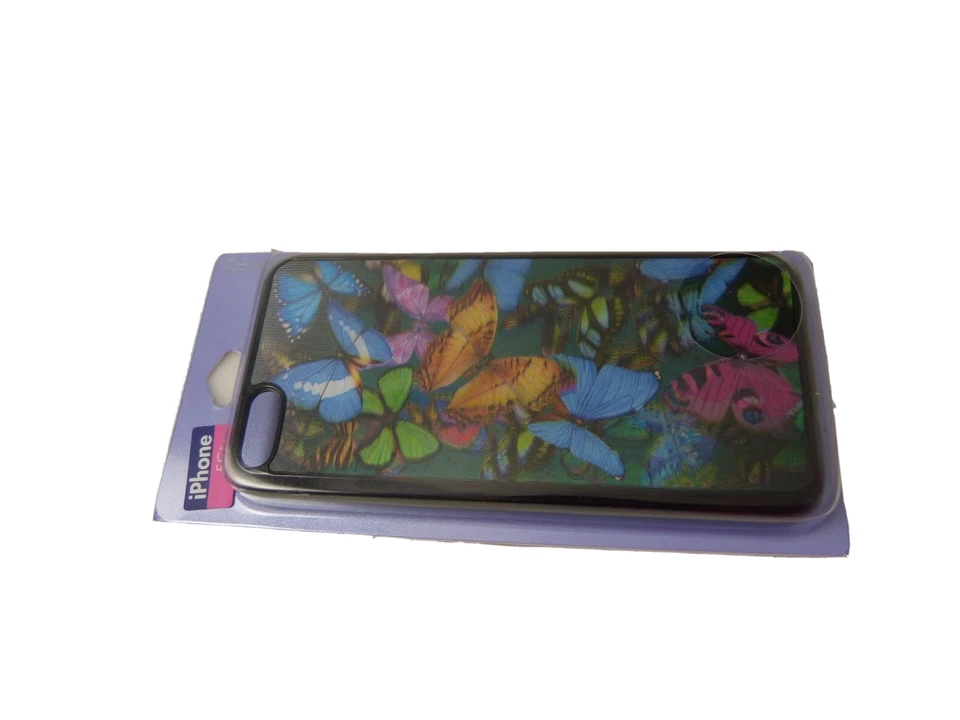 fits iPhone 5C, phone case Claires Rainbow 3 dimensional type butterfly design - Image 4 of 4