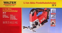 Walter Akku StichsäGe 20 V Pendelhub StichsäGe Inkl. Akku LadegeräT SäGebläTter