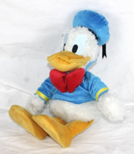 Donald Duck Plush Disney Store Stuffed Animal 18" Soft with Hat, Bowtie  Jacket