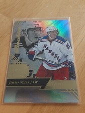2016-17 Fleer Showcase Jimmy Vesey Flair Rookies Rc New York Rangers Seat 40 