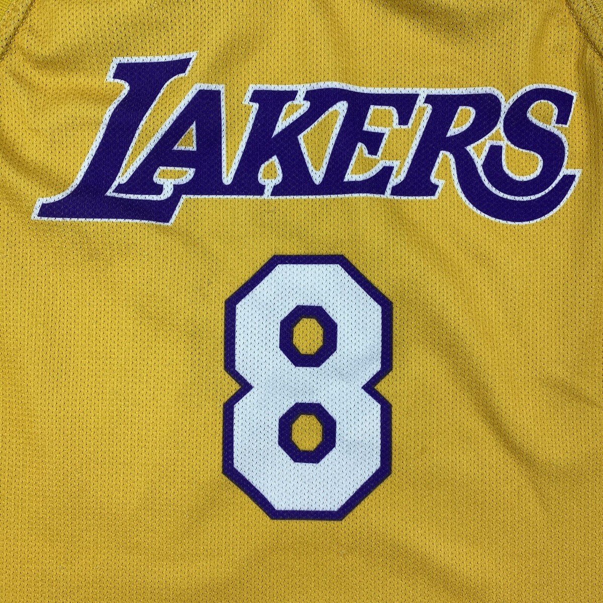 Vintage Kobe Bryant #8 Los Angeles Lakers NBA Champion Basketball