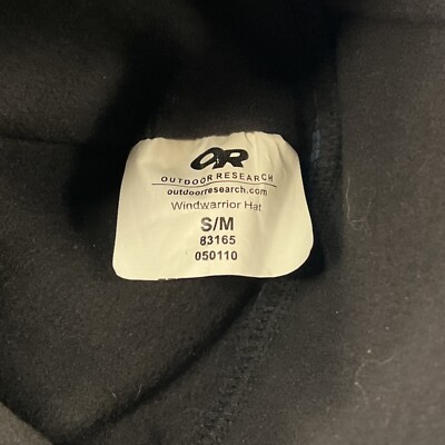 OR OUTDOOR RESEARCH Wind Warrior Fleece Beanie Hat Cap S/M