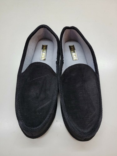 MENS HOUSE SHOES (house slippers) BLACK 