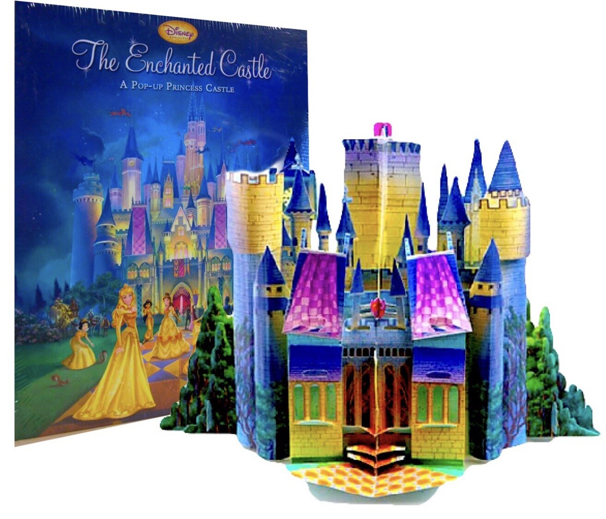 Disney Castle Princess Pop Up Book First Edition New