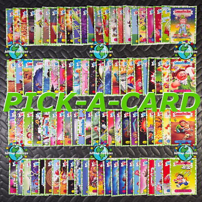 GARBAGE PAIL KIDS 2017 SERIES 1 ADAM-GEDDON PICK-A-CARD GREEN BORDER PARALLEL
