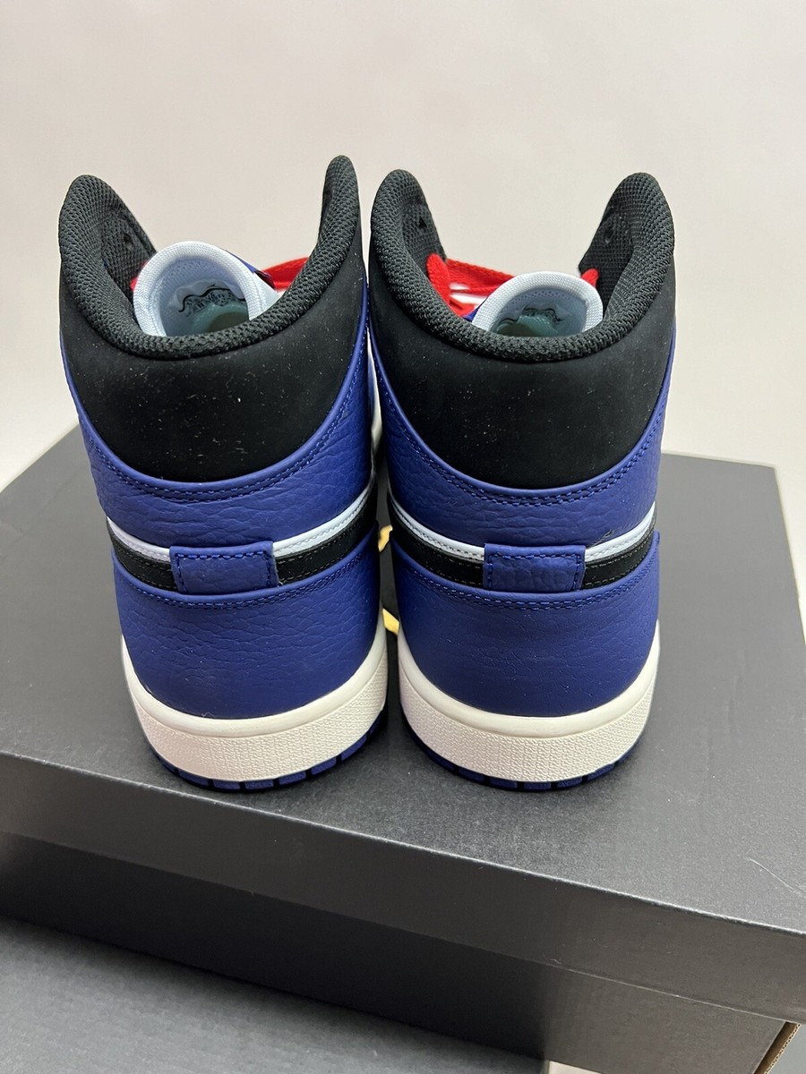 Nike Air Jordan 1 Mid SE 852542-400 Deep Royal Blue Red New  display picture 1